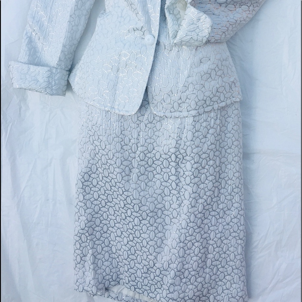 Suit, White Silver, Nippon Boutique. 14